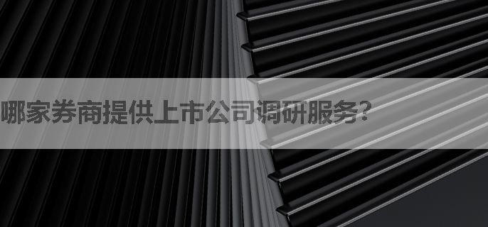 哪家券商提供上市公司调研服务？