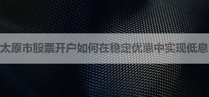 太原市股票开户如何在稳定优惠中实现低息融资？