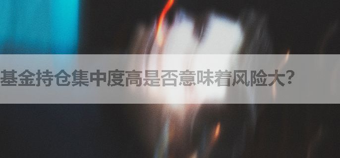 基金持仓集中度高是否意味着风险大？
