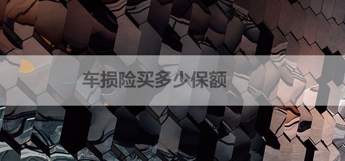 车损险买多少保额